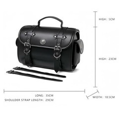 新品！バイクバッグサイド 大容量 防水サイドバッグ ハーレー アメリカン対応の画像