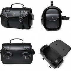 新品！バイクバッグサイド 大容量 防水サイドバッグ ハーレー アメリカン対応の画像