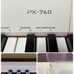 カシオ 電子ピアノ Privia PX-760 ホワイト の画像