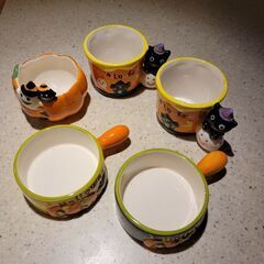ハロウィーンデザートカップ５個の画像