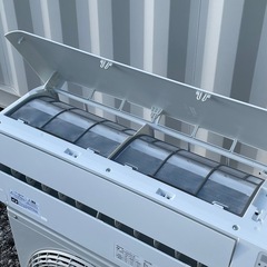 高年式！取付け可 ! !◇ハイセンス エアコン 6畳用 2023年 内部クリーン 解凍洗浄HA-S22FE3 高圧洗浄済み！保証付き ! !の画像