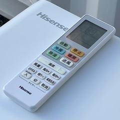 高年式！取付け可 ! !◇ハイセンス エアコン 6畳用 2023年 内部クリーン 解凍洗浄HA-S22FE3 高圧洗浄済み！保証付き ! !の画像