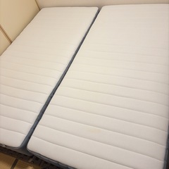 IKEA マットレス シングル×2
の画像