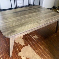 こたつてーテーブルの画像