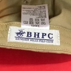 ★Beverly Hills Polo Club★ ★シンプルなベージュのキャップBHPCの画像