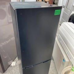 NO B652🌈福岡市内配送設置無料✨🌈アイリスオーヤマ 冷蔵庫 162L ブラック IRSE-16A-B 2023ねn2023年の画像