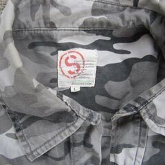 🍊迷彩シャツの画像