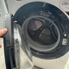 NO B643🌈福岡市内配送設置無料✨🌈ドラム式洗濯機 ビッグドラム ホワイト BD-SG100FL-W [洗濯10.0kg /乾燥6.0kg /ヒーター乾燥(水冷・除湿タイプ) /左開き]  2020ねn2020年の画像