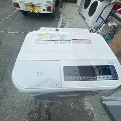 NO B642🌈福岡市内配送設置無料✨🌈12kg ドラム式洗濯乾燥機 BD-NX120BE5Rの画像