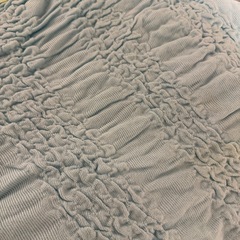 ダスキン　水色 のびのびさらさら麺ケット　アイスブルーの画像