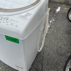 NO B648🌈福岡市内配送設置無料✨🌈AW-8V8-W 縦型洗濯乾燥機 ZABOON（ザブーン） グランホワイト [洗濯8.0kg /乾燥4.5kg /ヒーター乾燥(排気タイプ) /上開き] 2020ねn2020年の画像