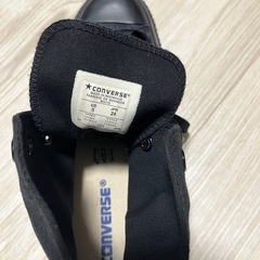 【新品】CONVERSE ALL STAR ブラックモノクローム HIの画像