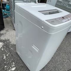 NO B646🌈福岡市内配送設置無料✨🌈全自動洗濯機 Sシリーズ ホワイト AQW-S60J-W [洗濯6.0kg /乾燥機能無 /上開き] 2021ねん年の画像