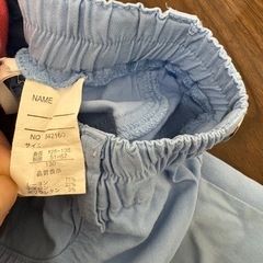 2枚セット 中古　130cm ボトムス　パンツ　長ズボン　こどもの画像