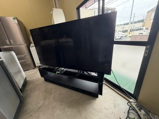 SONY 65V型4K液晶テレビ【3D対応】 BRAVIA KJ-65X9300C テレビ台つき付き