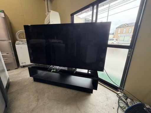 SONY 65V型4K液晶テレビ【3D対応】 BRAVIA KJ-65X9300C テレビ台つき付き