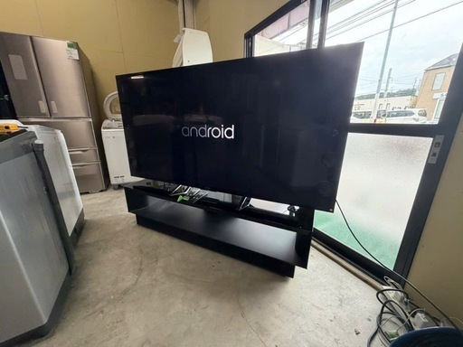 SONY 65V型4K液晶テレビ【3D対応】 BRAVIA KJ-65X9300C テレビ台つき付き