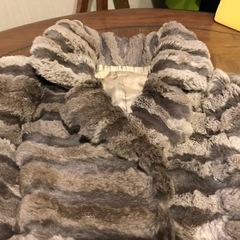 ★レッキスデザインシェアードリアルファーロングコート★ ★本毛皮★ ★リアルファー★の画像