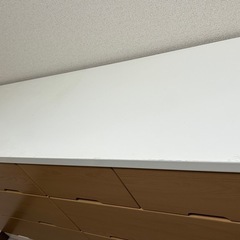 タンス・チェスト 8引き出し 高さ:72・幅:149・奥行き:42の画像