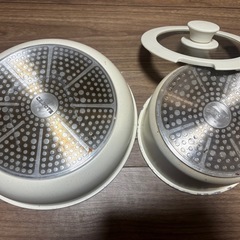 鍋 フライパン セット取っ手 取り外しの画像