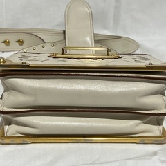 希少　PRADA レザーカット　ショルダーバッグの画像