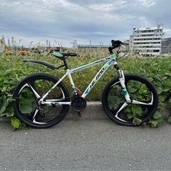 【美品】Hiland マウンテンバイク 26インチ 21段変速 アルミフレームの画像