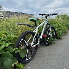 【美品】Hiland マウンテンバイク 26インチ 21段変速 アルミフレームの画像