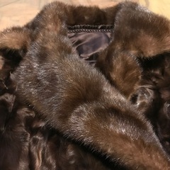 ★ミンク&ラムコラボリアルファーロングコート★本毛皮★お洒落で暖か軽いのも魅力★の画像