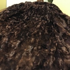 ★ミンク&ラムコラボリアルファーロングコート★本毛皮★お洒落で暖か軽いのも魅力★の画像