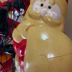 【使用感あり】クリスマス　サンタ　ライトの画像