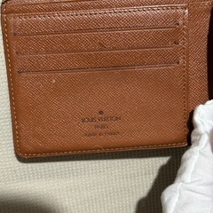 ルイヴィトン　二つ折り財布　の画像