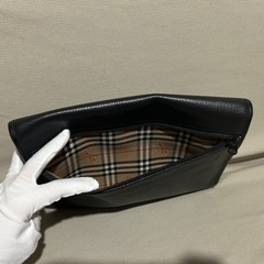 バーバリー　セカンドバッグ　クラッチバッグ　箱ありの画像