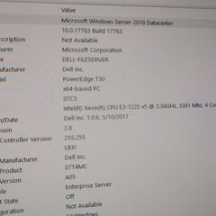 Dell Poweredge T30 サーバーの画像