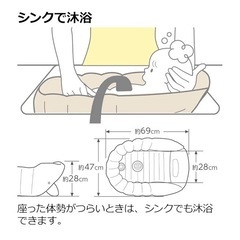 ふかふかベビーバスプラス
の画像