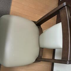 ニトリ 木製 ダイニングテーブル デスク＆回転チェア（DT GK 70）一人暮らしの画像