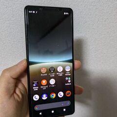 Sony Xperia 5 IV SIMフリー 保護フィルム貼付済みの画像