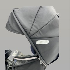 雨カバーと中に日差しよけセットの画像