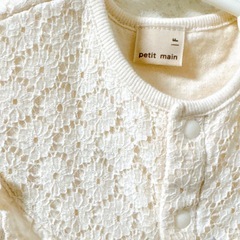 《美品》Petit main 退院着　ベビー服の画像