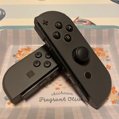 Switchジョイコングレー左右セット スティック新品の画像