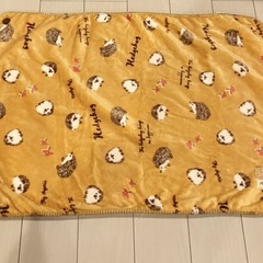 ブランケット☆新品☆ハリネズミの画像