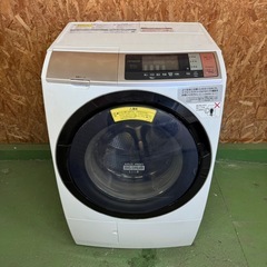 20東京 297 送料設置無料　日立　ドラム式洗濯機　10㌔　乾燥機能付きの画像