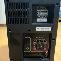 ONKYO サブウーファー SKW-10 の動作品です。の画像
