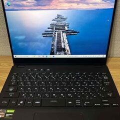 【美品】ASUS ROG Flow X13 Ryzen9/16GB/GTX1650/SSD512GB 超軽量ゲーミングノートの画像