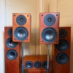 デノン・ホームシアター5.1chスピーカー33SGシリーズ単品×6本のセットの画像