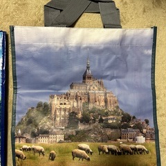 【新品】グアム、モン・サン・ミシェル エコバッグの画像