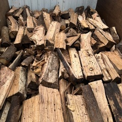 乾燥広葉樹ミックス2台分価格、土日限定、7000円の画像