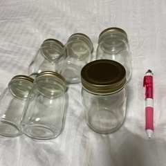 ガラス瓶６個セットの画像