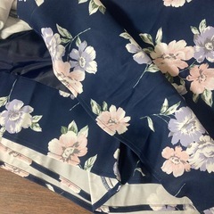 【美品】キュロット 花柄　Mの画像