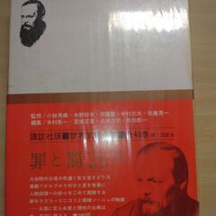 『罪と罰』ドストエフスキイ　講談社の画像