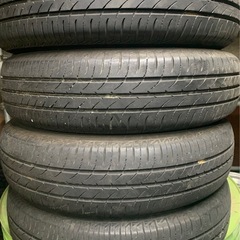 S　価格相談ありましたら、お気軽にコメントお待ちしてます。 TOYO タイヤ　ナノエナ3  　145/80-13 2021年製タイヤのみの画像